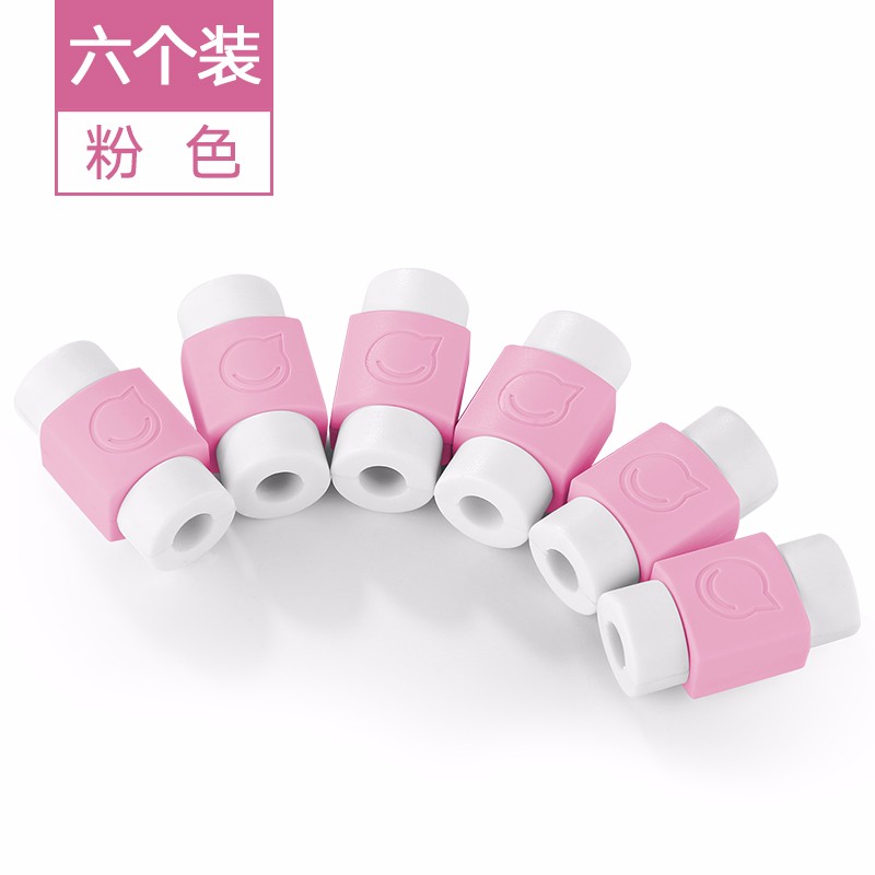 沐鸣2 苹果数据线防折断保护头iPhone6/7plus通用