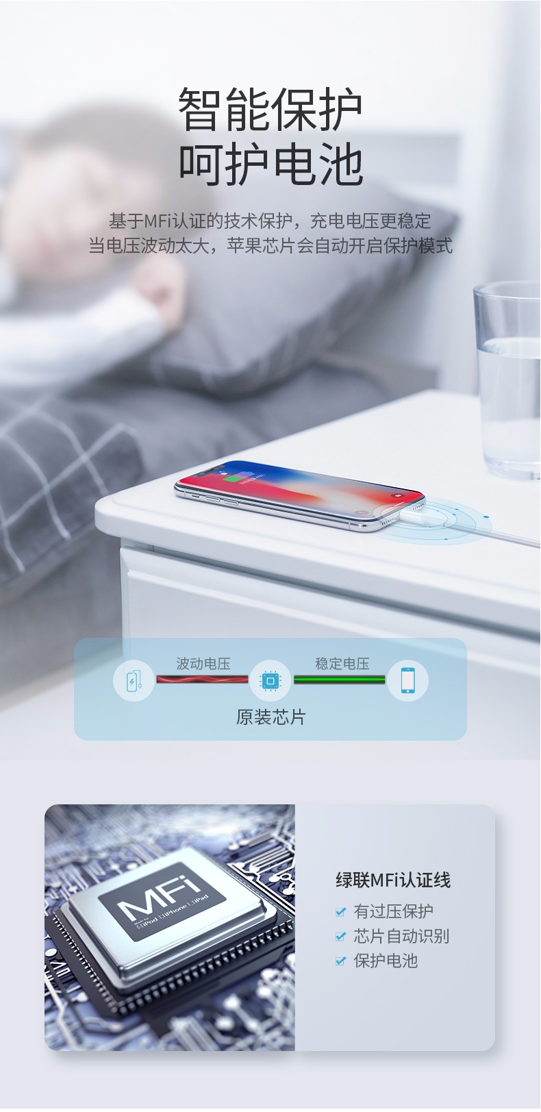 沐鸣2-品质新体验,数码选沐鸣2 沐鸣2PD闪充线,苹果授权USB-C转lightning快充线