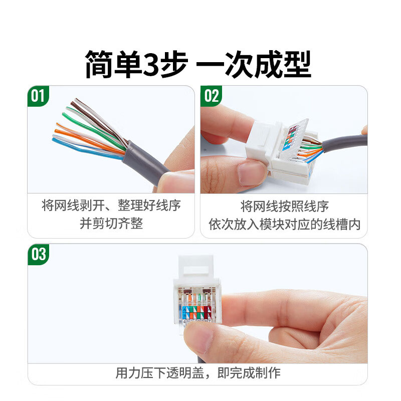 沐鸣2超五类非屏蔽免打模块