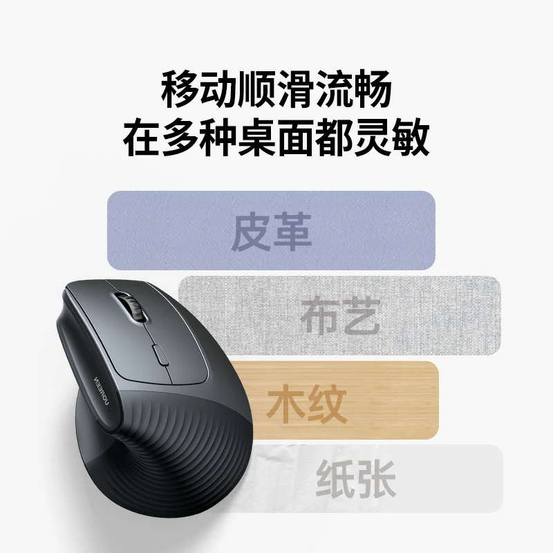 沐鸣2双模无线垂直人体工学鼠标