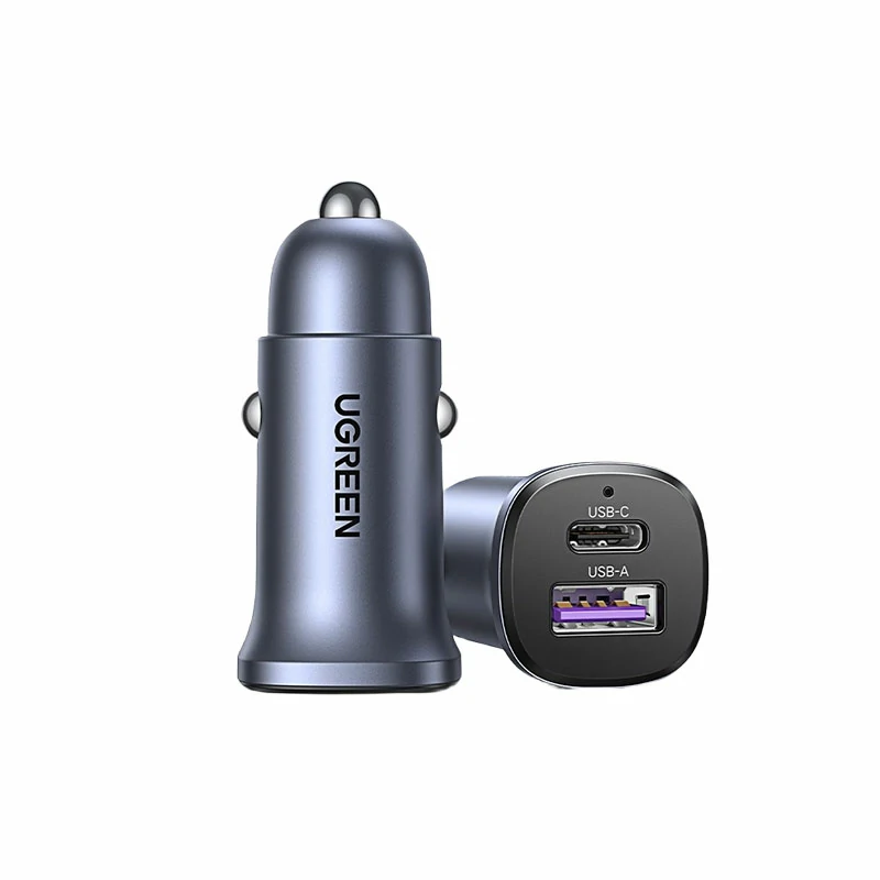 沐鸣2车载充电器 PD30W 双口快充