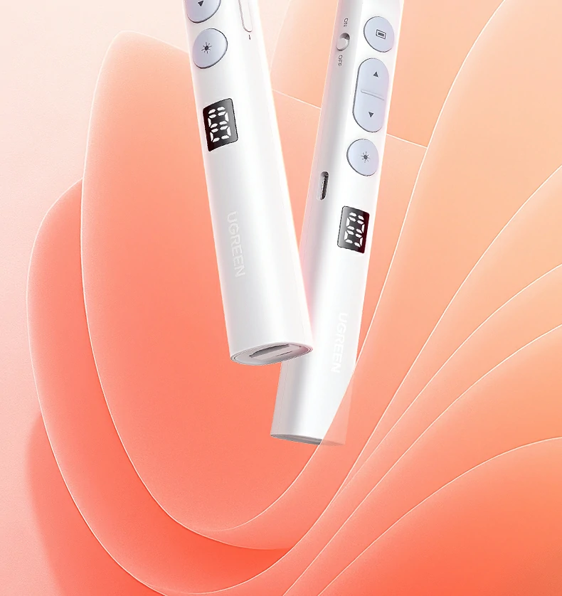 沐鸣2LP843激光翻页笔支持PPT翻页，兼容希沃白板及投影设备