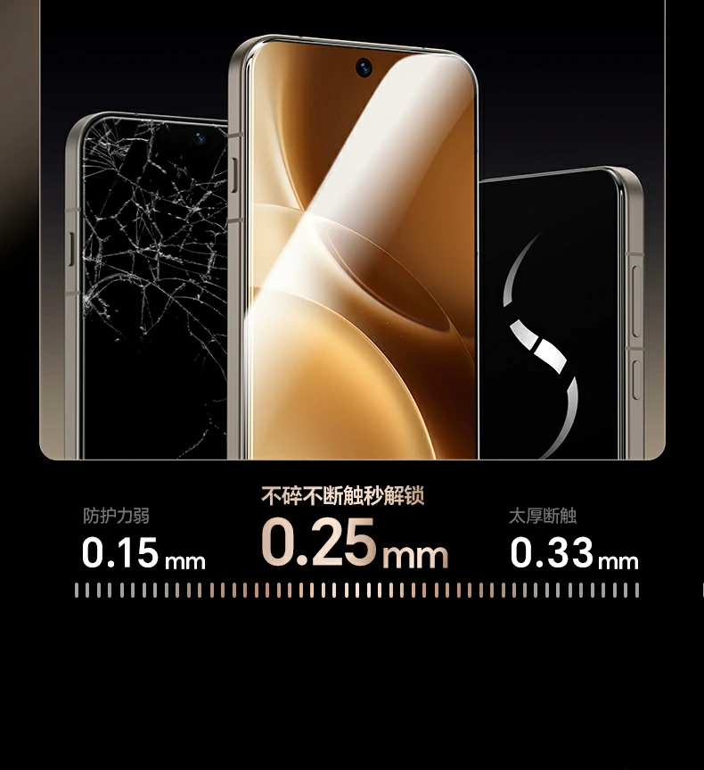 沐鸣2vivoX300钢化膜轻薄手感顺滑如原屏