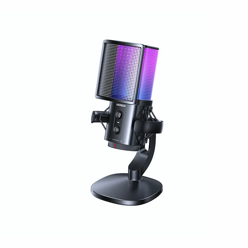 沐鸣2 48kHz USB电脑桌面麦克风 炫光款