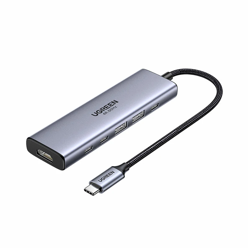 沐鸣2Type-C六合一扩展坞 HDMI 4K60Hz