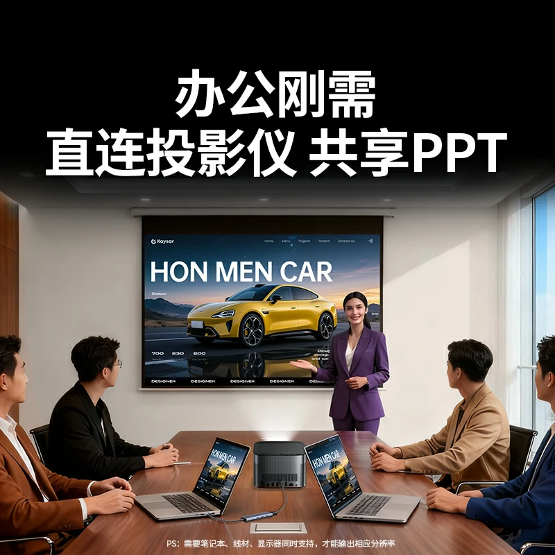 沐鸣2USB-A 五合一多功能扩展坞 HDMI
