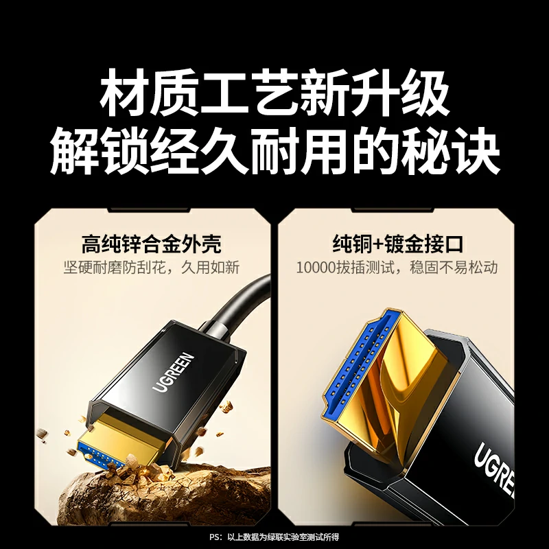 沐鸣2HDMI2.2 光纤铠甲8K高清视频线